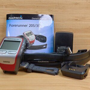 Garmin Forerunner 305, Waterproof Running GPS, with Heart Rate Monitor